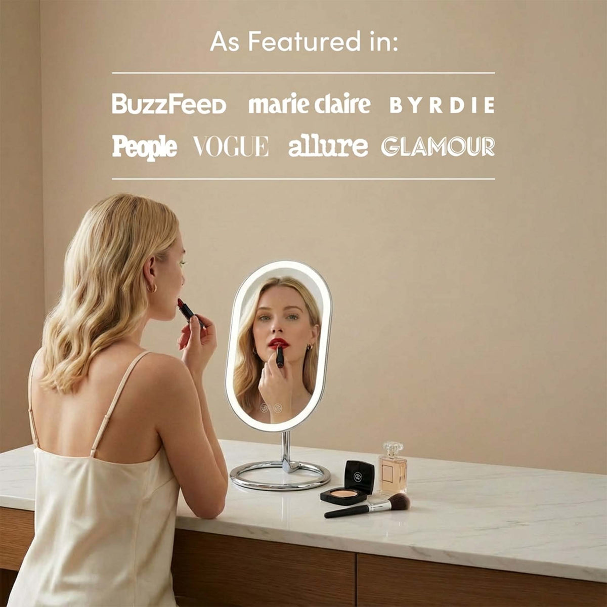 Vera Lighted Vanity Mirror