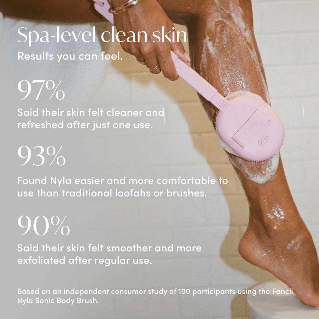 Nyla Rechargeable Sonic Body Scrubber
