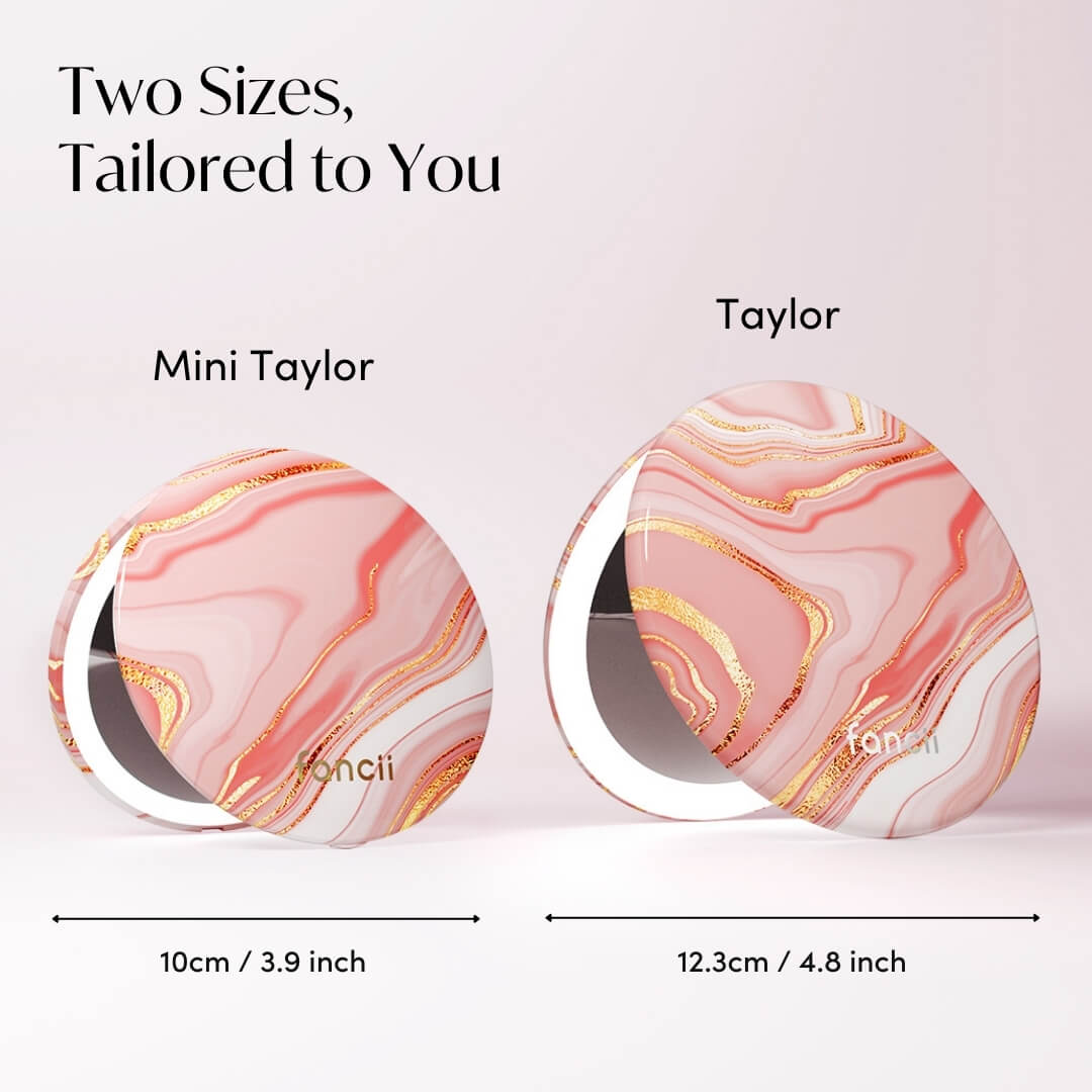 Mini Taylor LED Compact Mirror