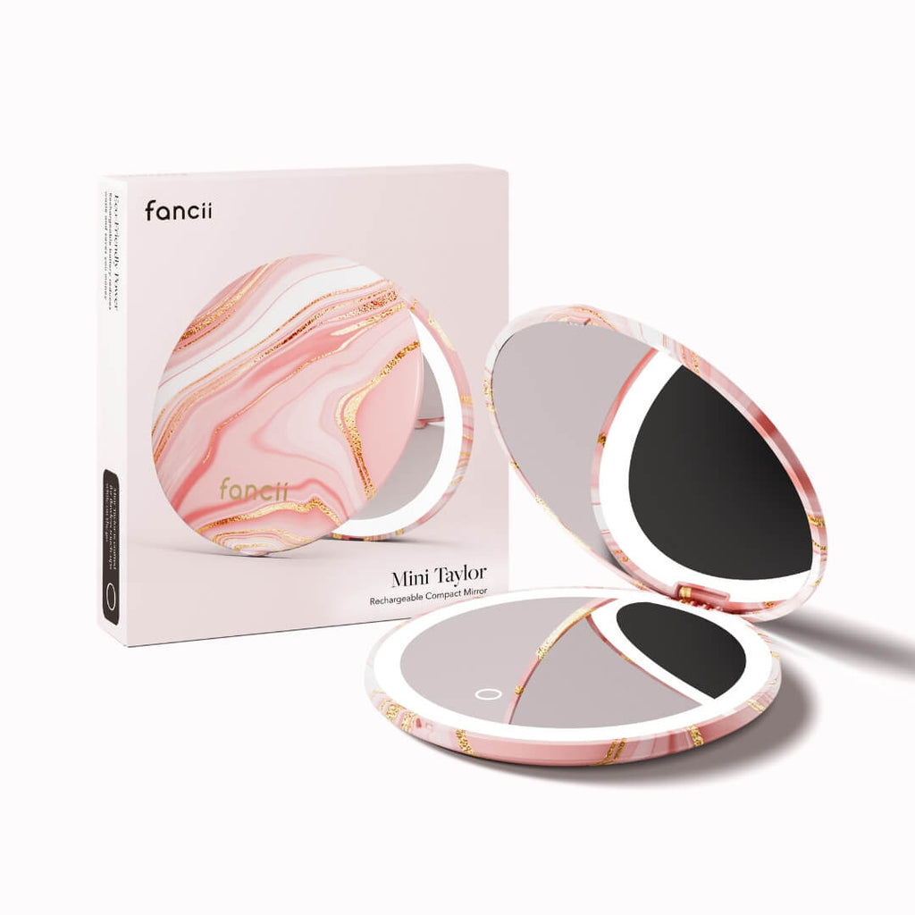 Mini Taylor LED Compact Mirror