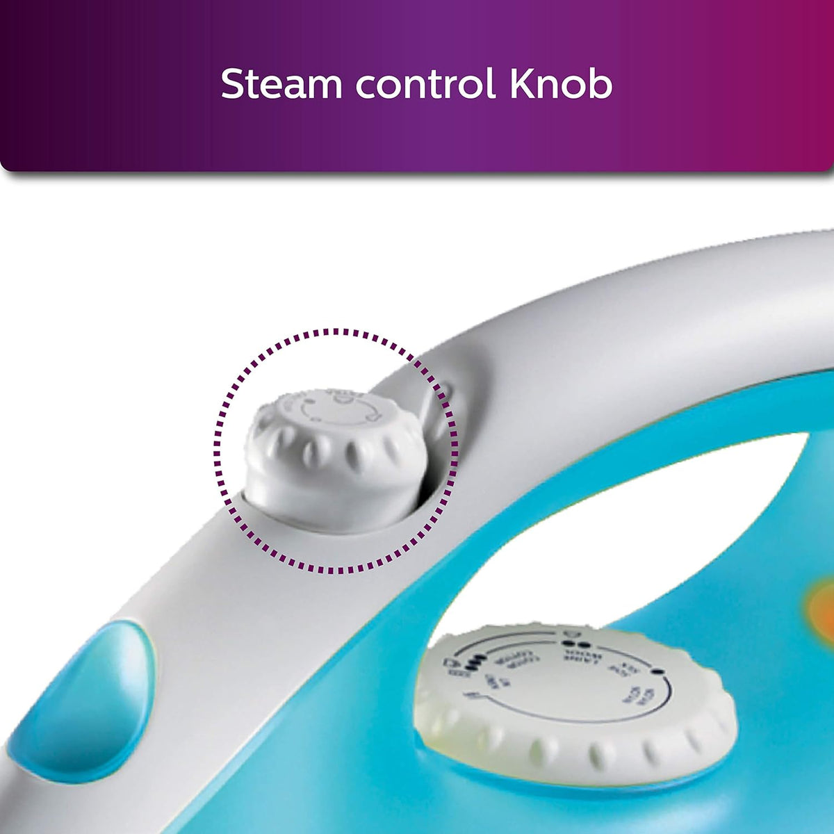 Refurbished Philips 1200W Steam Iron - GC1011/01