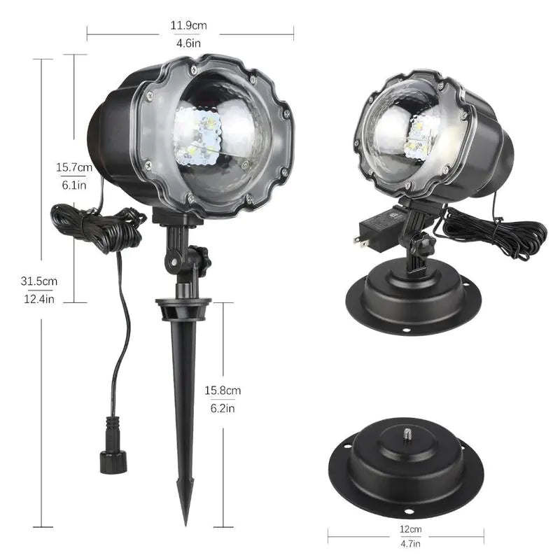 Snowflake Magic Light Projector