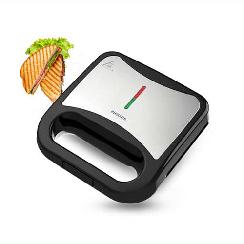 Refurbished Philips HD3010/80 Sandwich Maker 700W Flat & Grilled Plates