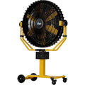 iFan 36” Big Industrial Drum Fan with Oscillation - Powerful, Direct-drive Motor, 6 Blades, Portable, Wheels, IF3688
