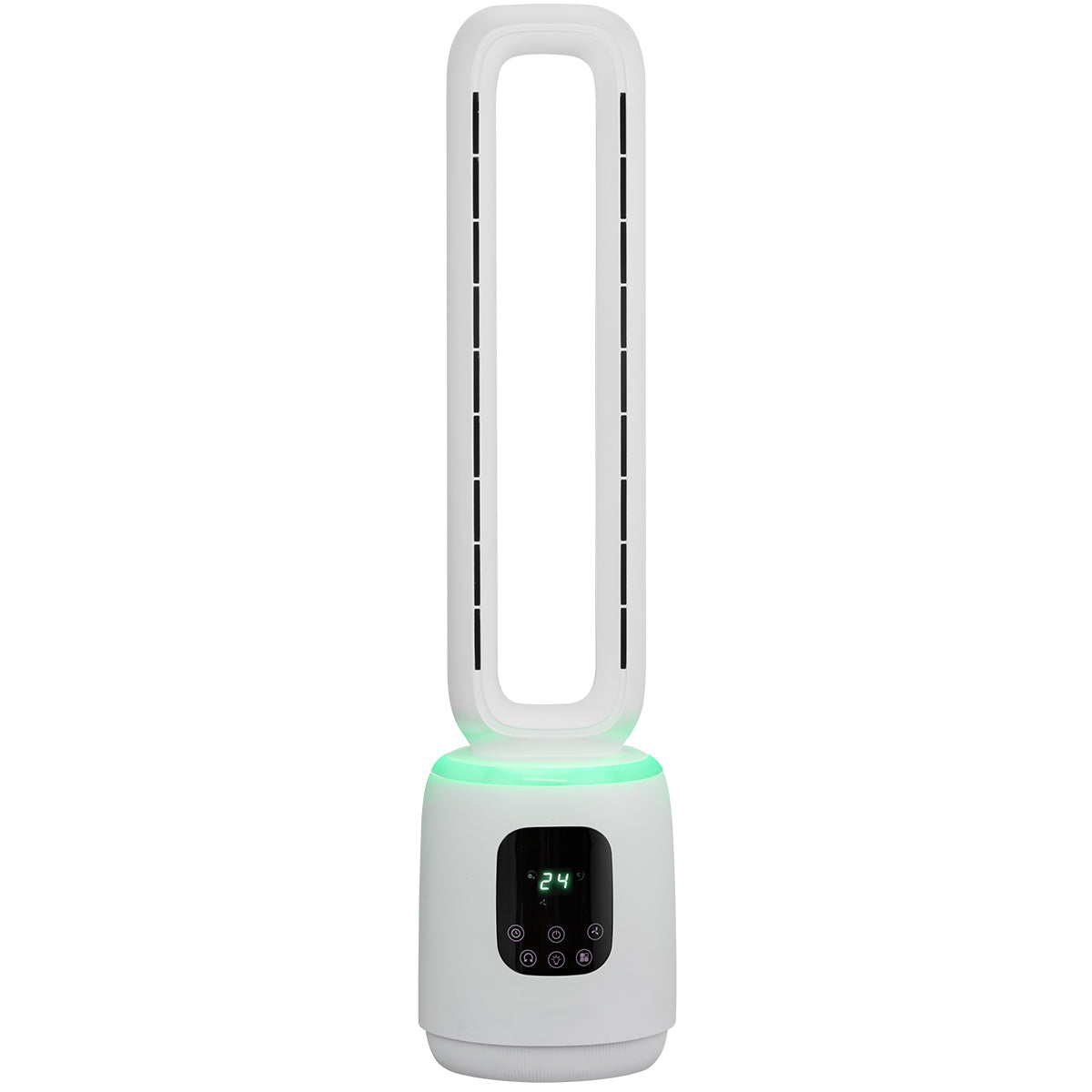 [CLIMATE VOUCHER $400] iFan DC Bladeless Tower Fan – Remote Control, Oscillation, Timer, LED Lamp, Touch-screen, 3 Modes, 24-Speed, IF7463