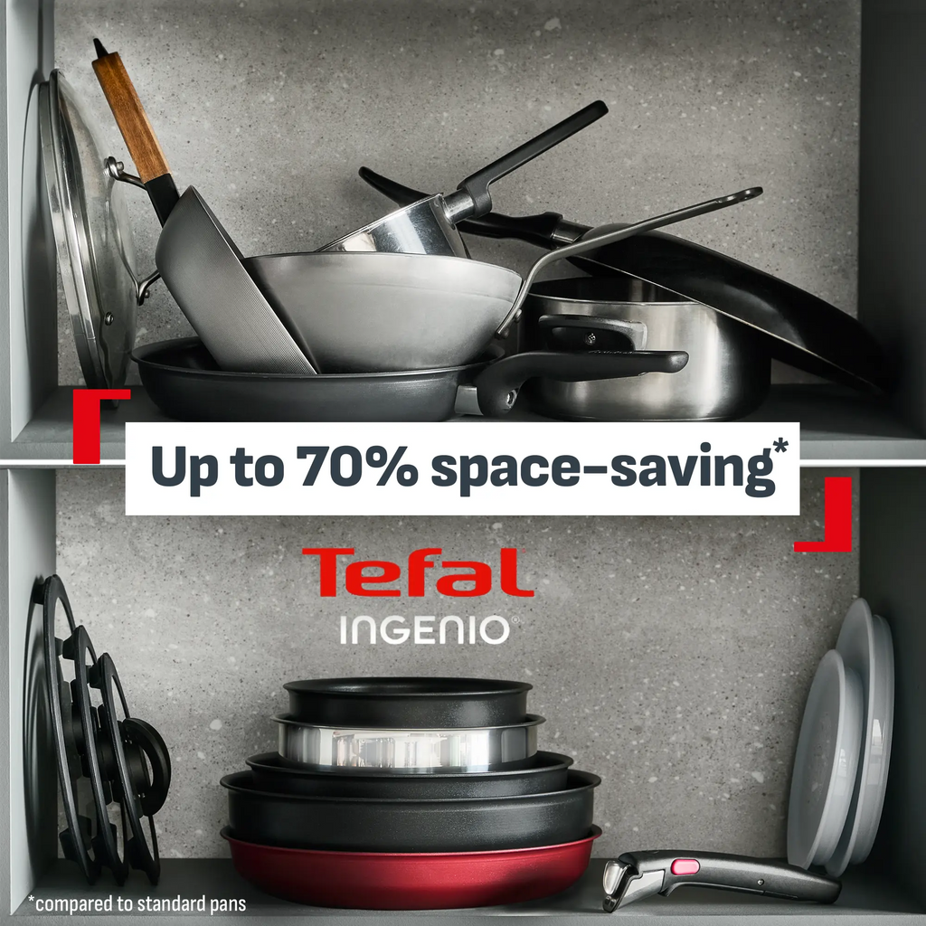 Tefal Ingenio Excellence Fusion Induction Non-Stick 3pc Set