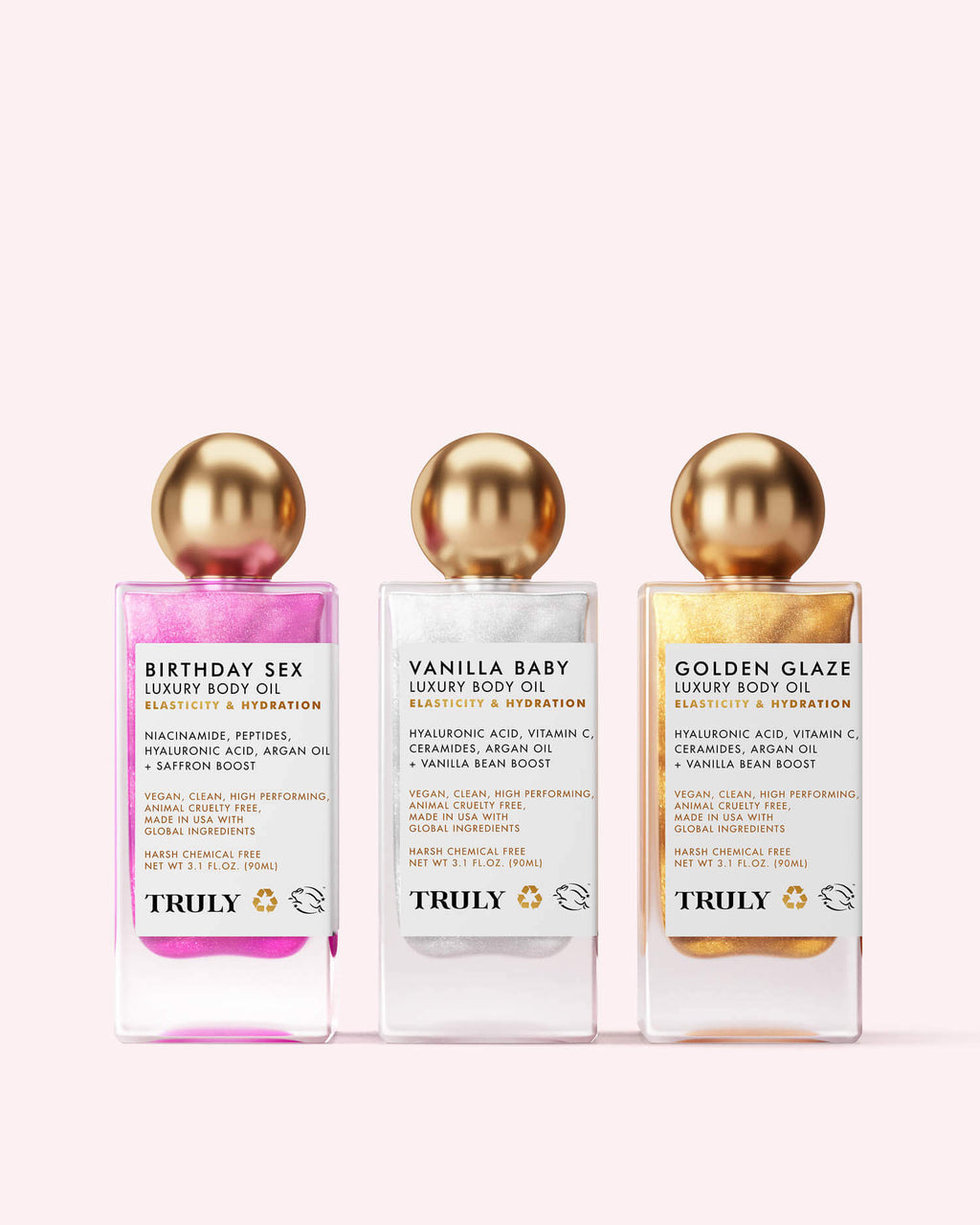 Luxury Body Oil Trio