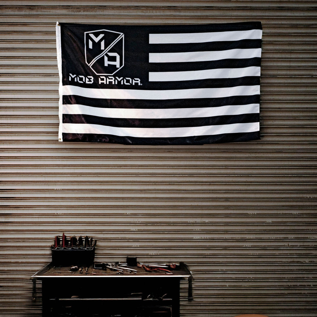 Mob Armor 3' x 5' Single-Side Flag