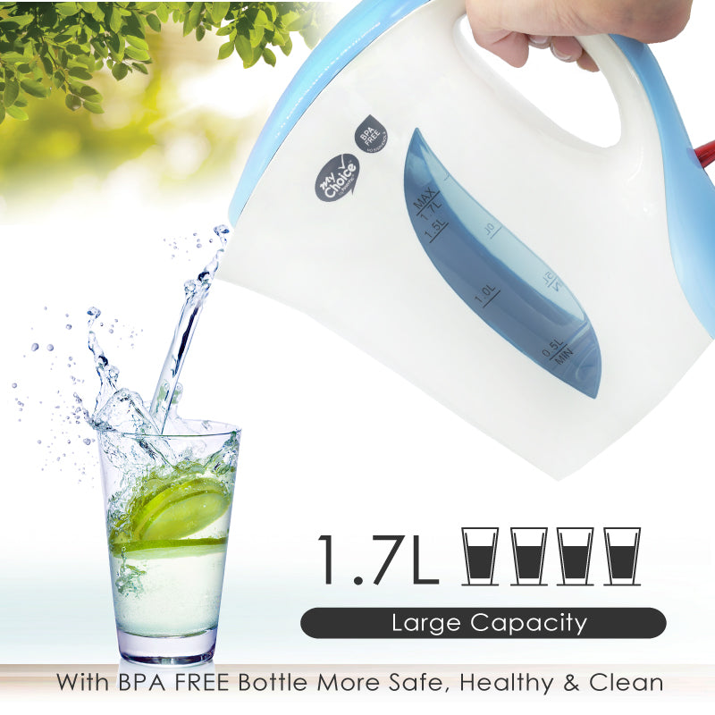 My Choice 1.7L Kettle Jug with Auto Switch (MC117)