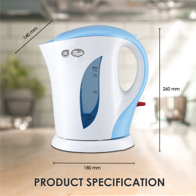 My Choice 1.7L Kettle Jug with Auto Switch (MC117)