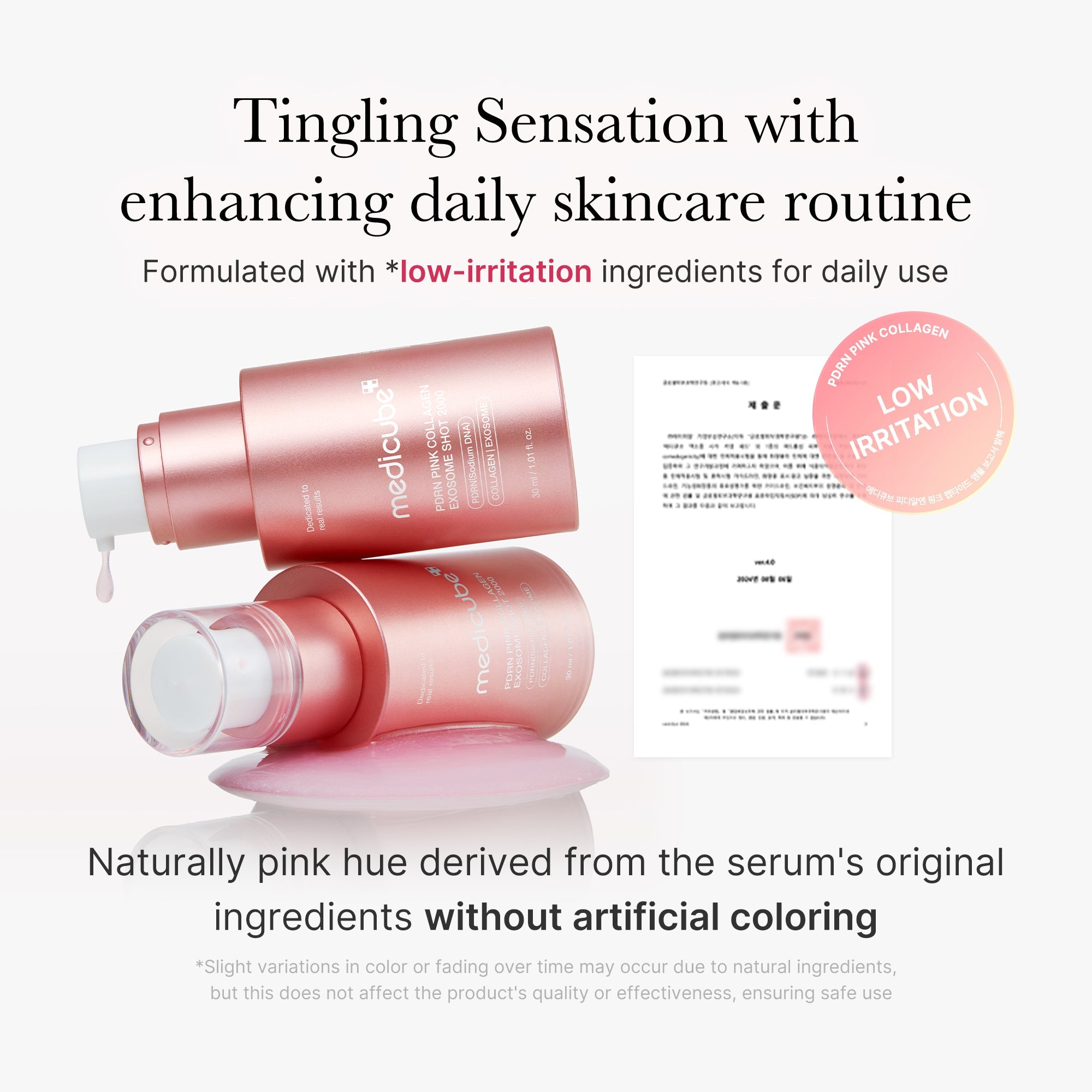 [Subscr.] PDRN Pink Collagen Exosome Shot