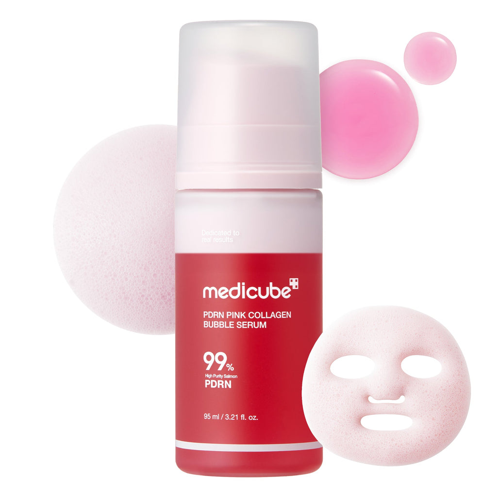 [Subscr.] PDRN Pink Collagen Bubble Serum
