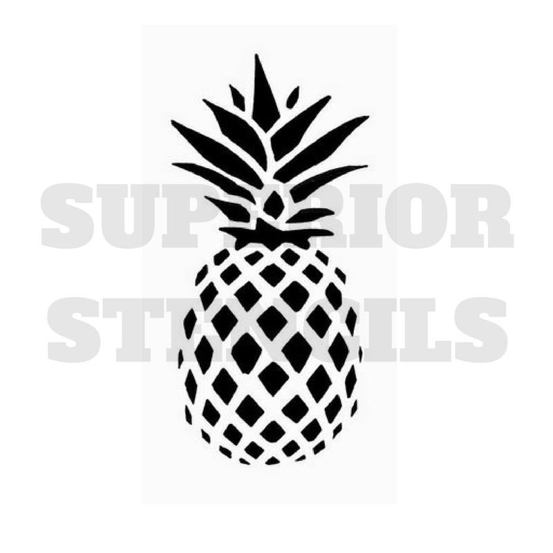 Pineapple Stencil