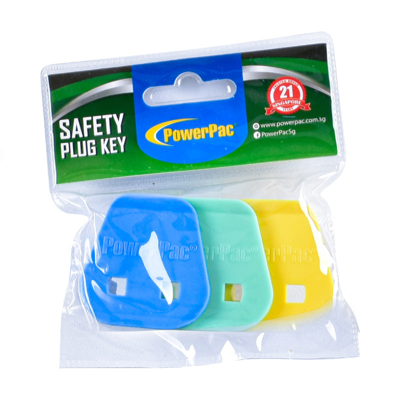 Socket Plug Key 2 Pin To 3 Pin UK x4 packs (PK)