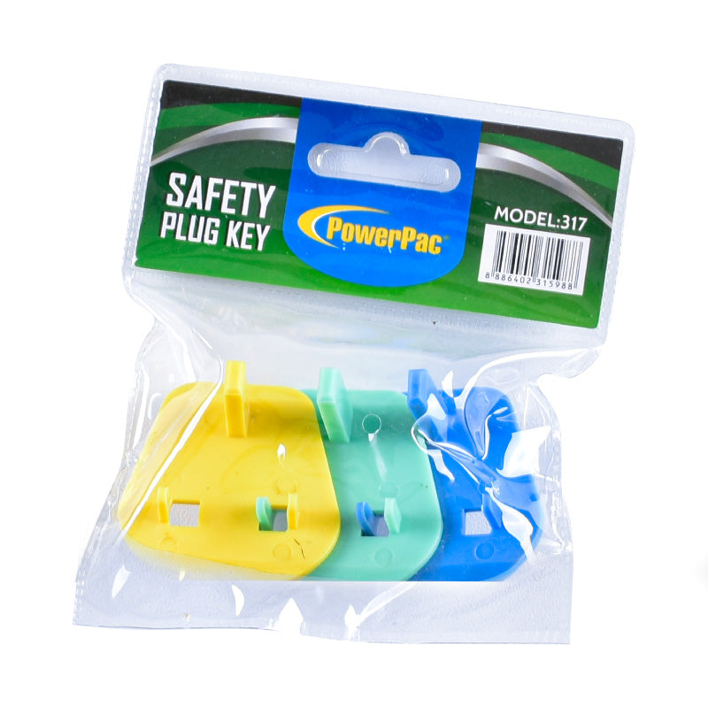 Socket Plug Key 2 Pin To 3 Pin UK x4 packs (PK)