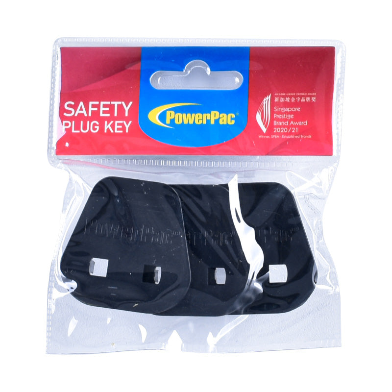 Socket Plug Key 2 Pin To 3 Pin UK x4 packs (PK)