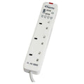 Extension Cord, Extension Socket, Power Cord 2 Metre 3 way with 2X USB Charger (PP163U)