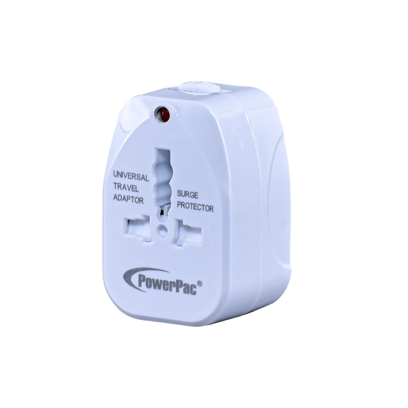 Universal Travel Adapter – Multi Sockets & Plugs, Neon LED, PP7974