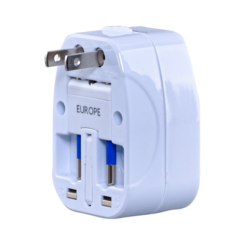 Universal Travel Adapter – Multi Sockets & Plugs, Neon LED, PP7974