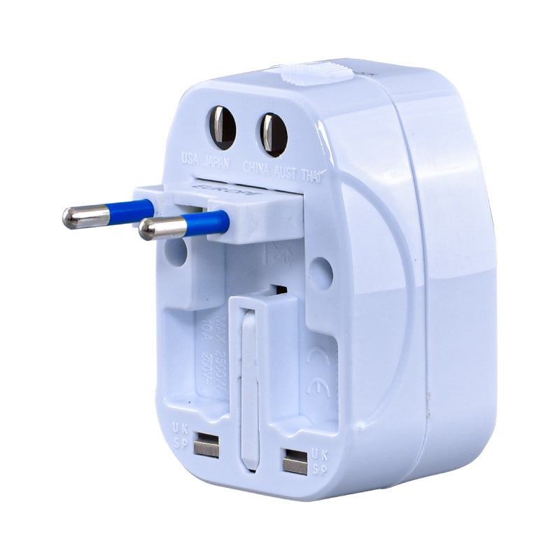 Universal Travel Adapter – Multi Sockets & Plugs, Neon LED, PP7974