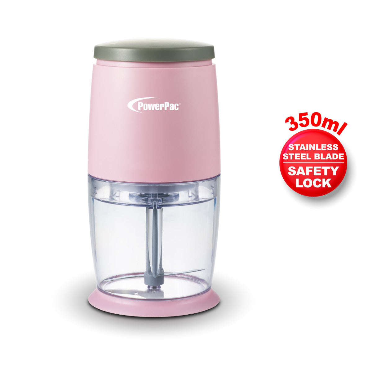 Electric Food Chopper, Food Preparation with Safety Lock Switch (PPCP613)