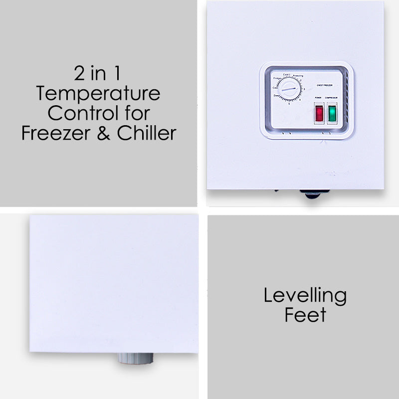 250L Chest Freezer CFC Free (PPFZ250)