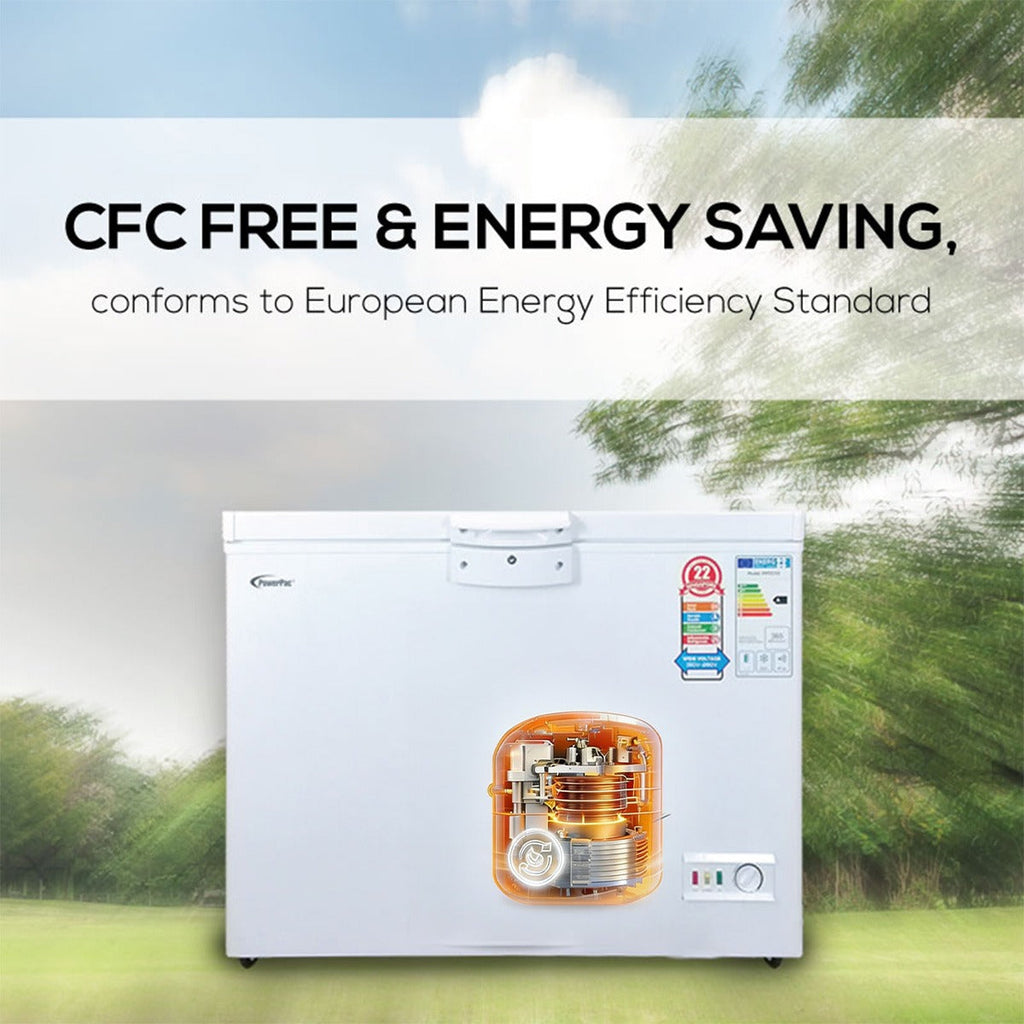 250L Chest Freezer CFC Free (PPFZ250)