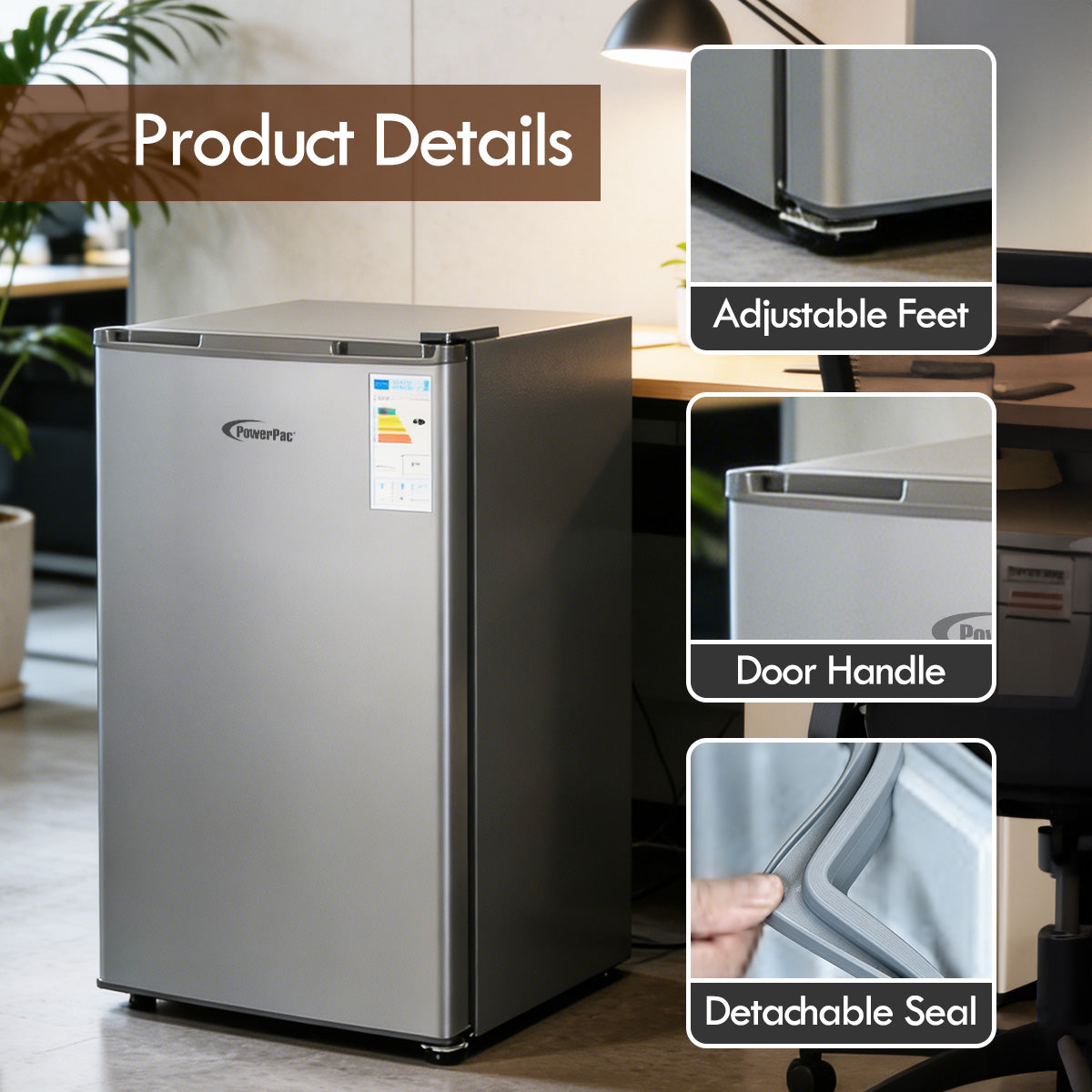 Chest freezer, Mini freezer, Hygienic, Freezer for Breast Milk 60L (PPFZ60)