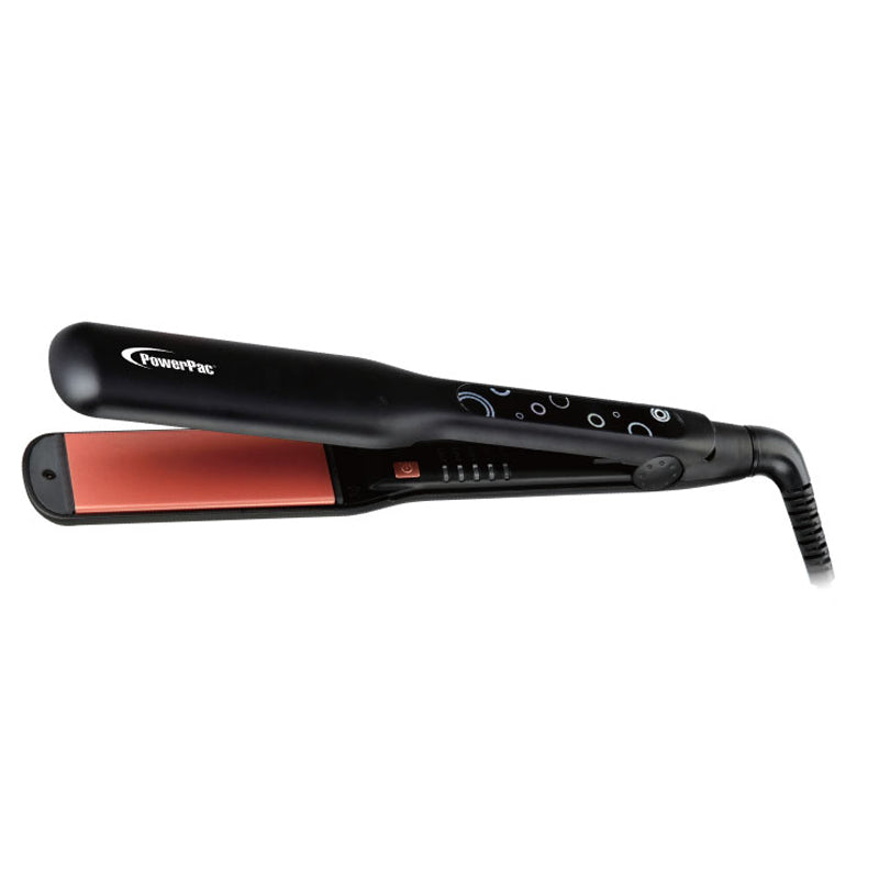 Electric Hair Straightener with Quick heat up, 5 Temperature settings & neon indicator (PPH5130A)