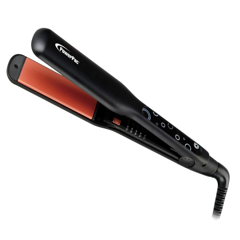 Electric Hair Straightener with Quick heat up, 5 Temperature settings & neon indicator (PPH5130A)