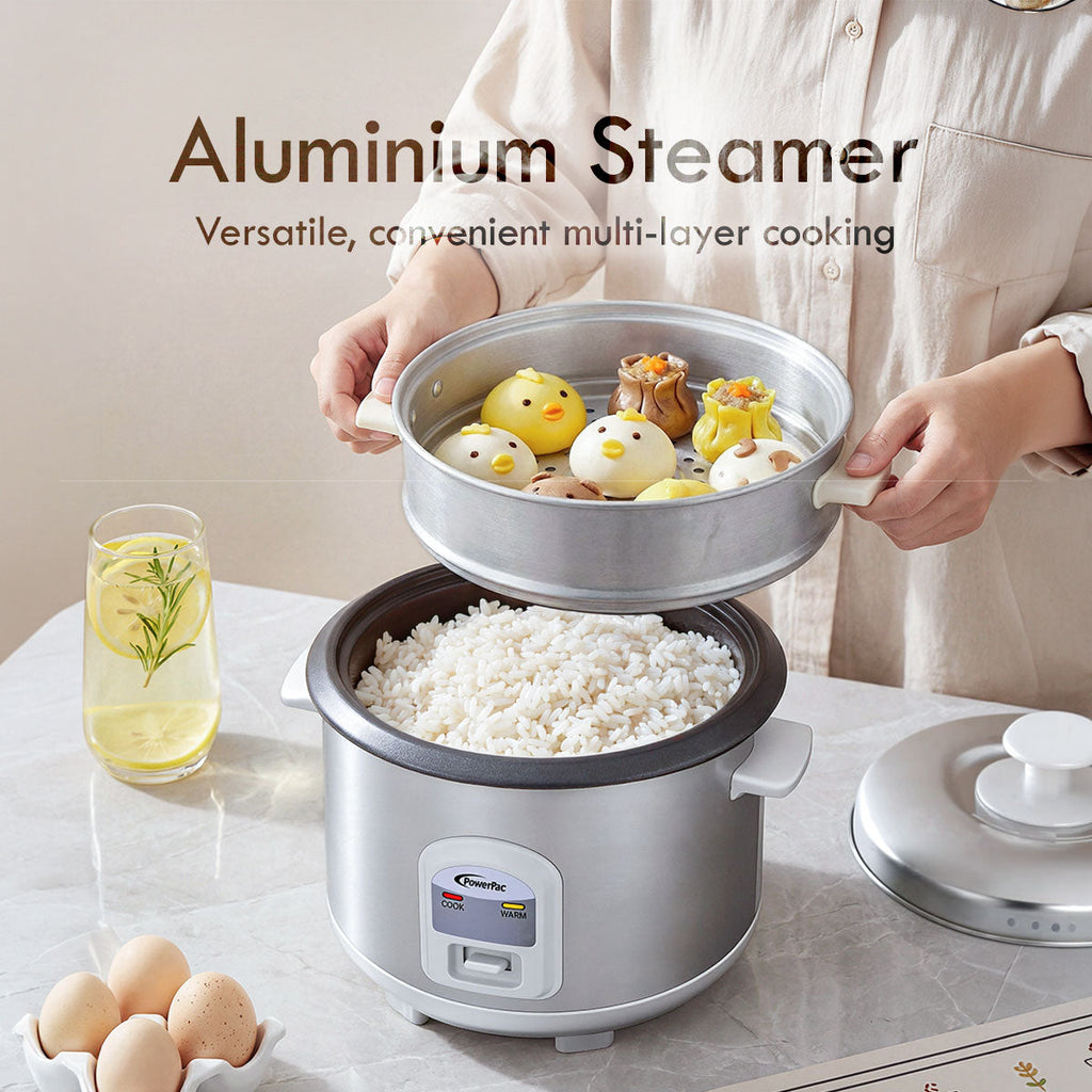 0.6L Rice Cooker with Steamer (PPRC62)