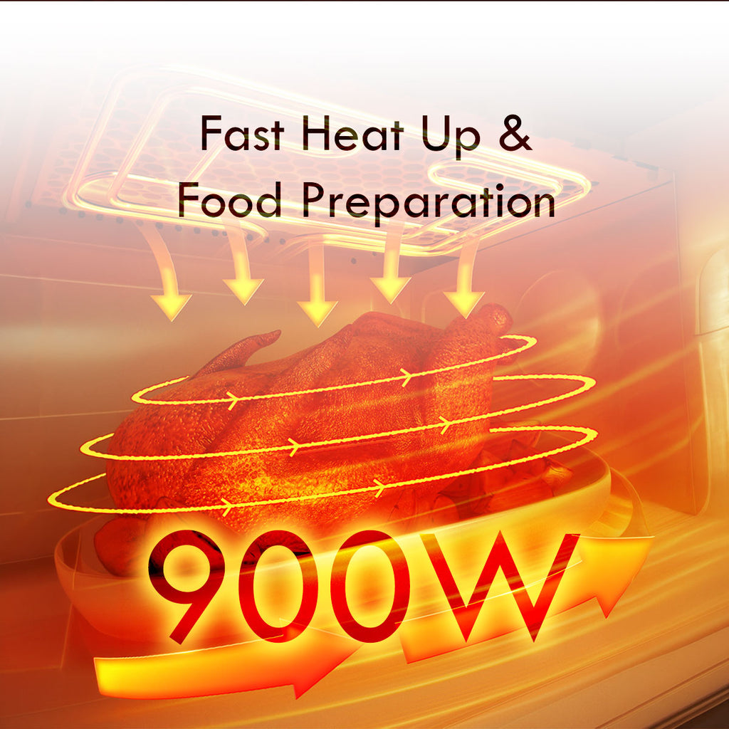 Microwave oven 25L With 4 Power Level and Defrost Function (PPT725BK)