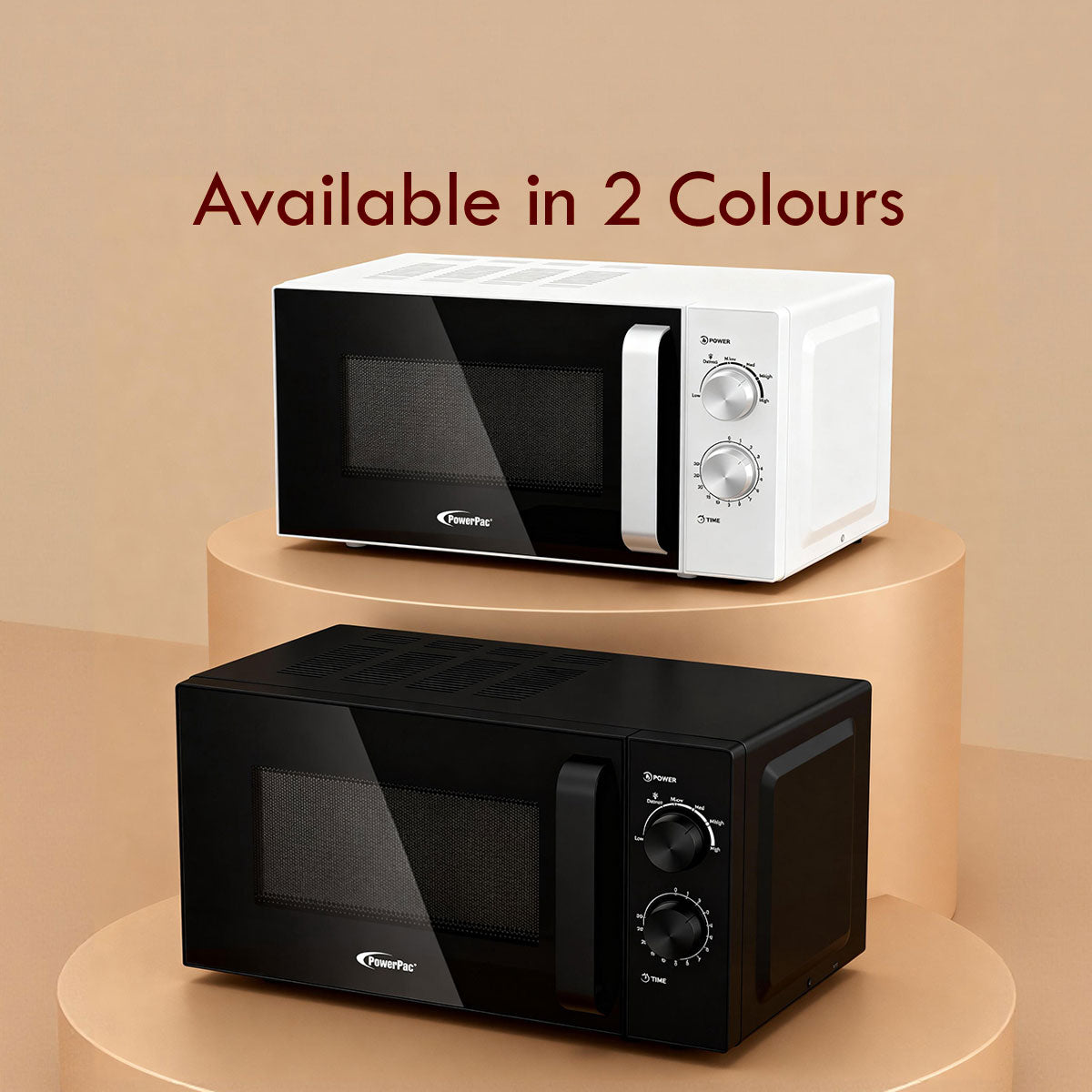 Microwave oven 25L With 4 Power Level and Defrost Function (PPT725BK)