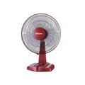 16" Desk Fan – High Velocity, Adjustable Tilt, Oscillation, Timer, Durable, Overheat Protection, 3-Speed, red, PPTF16