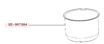 Tefal Home Chef Smart Multicooker Replacement Part - Body/Pot - SS997084