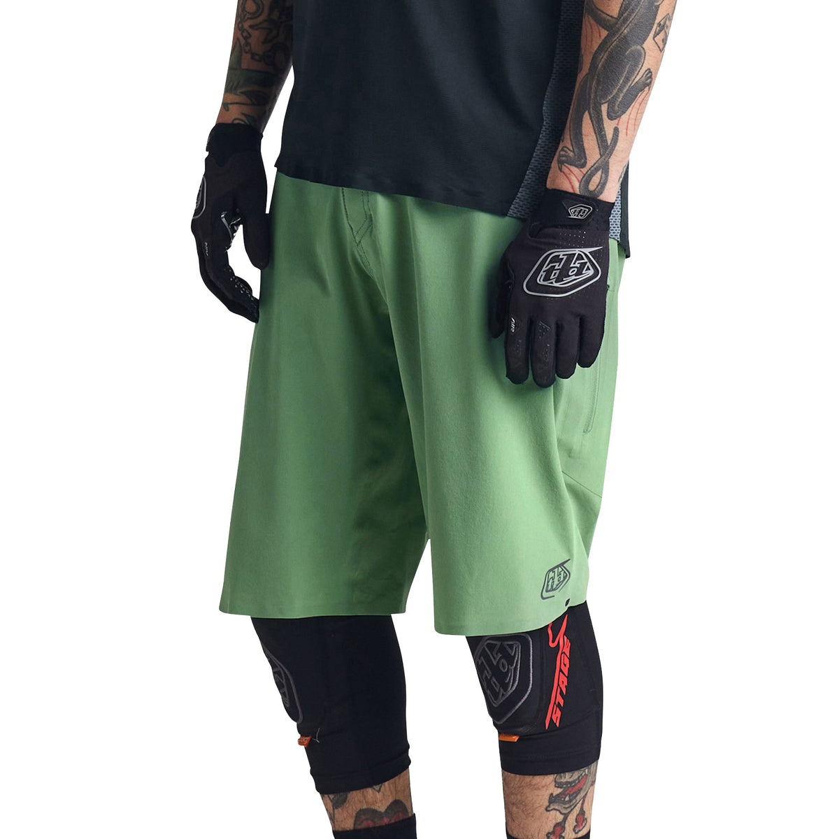 Drift Short Shell Solid Glass Green