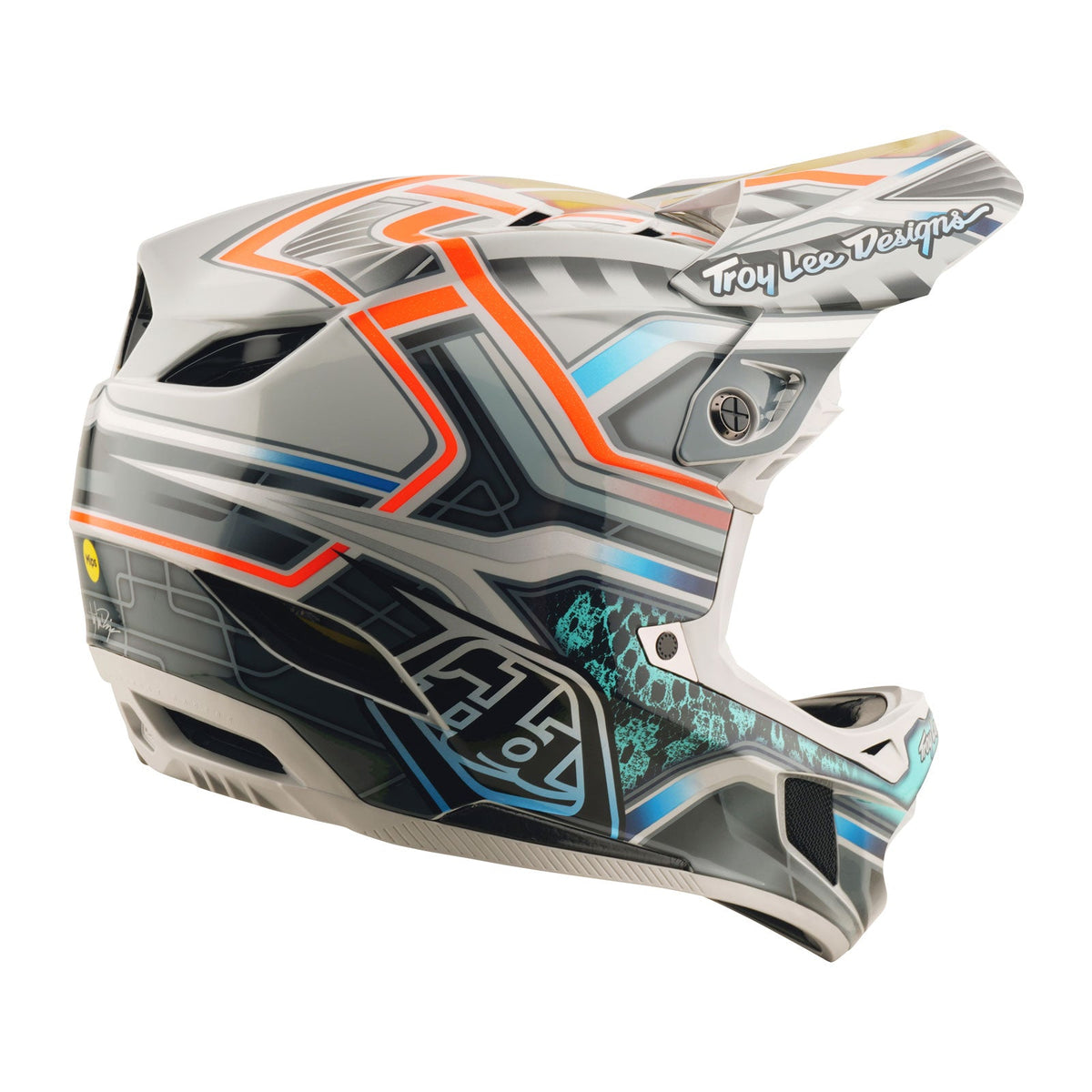 D4 Composite Helmet Lowrider Gray