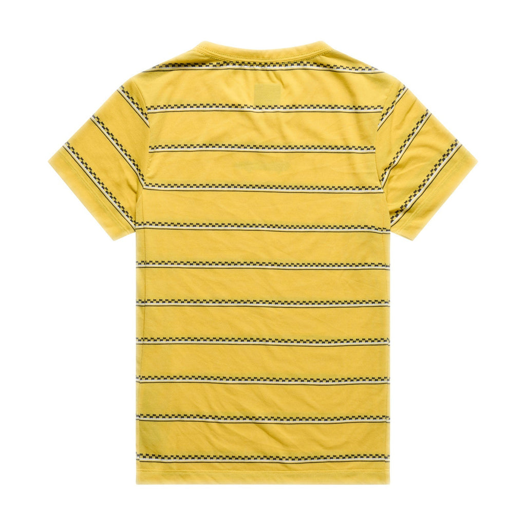 Womens Lilium Ride SS Tee Checked Out Butter