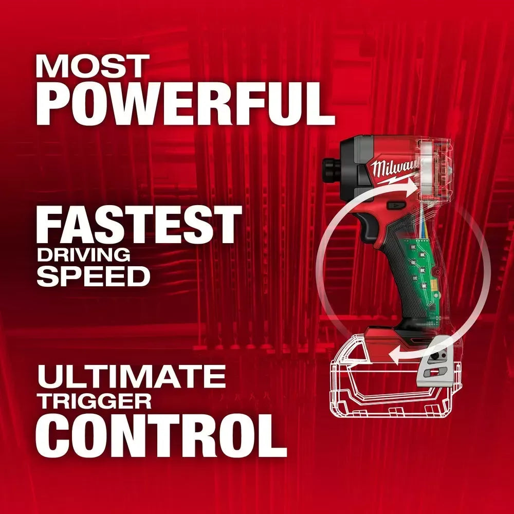Milwaukee Pre-Sale 2953-80 M18 FUEL 18V 1/4 Hex Li-Ion Impact Driver -Bare Tool - Recon