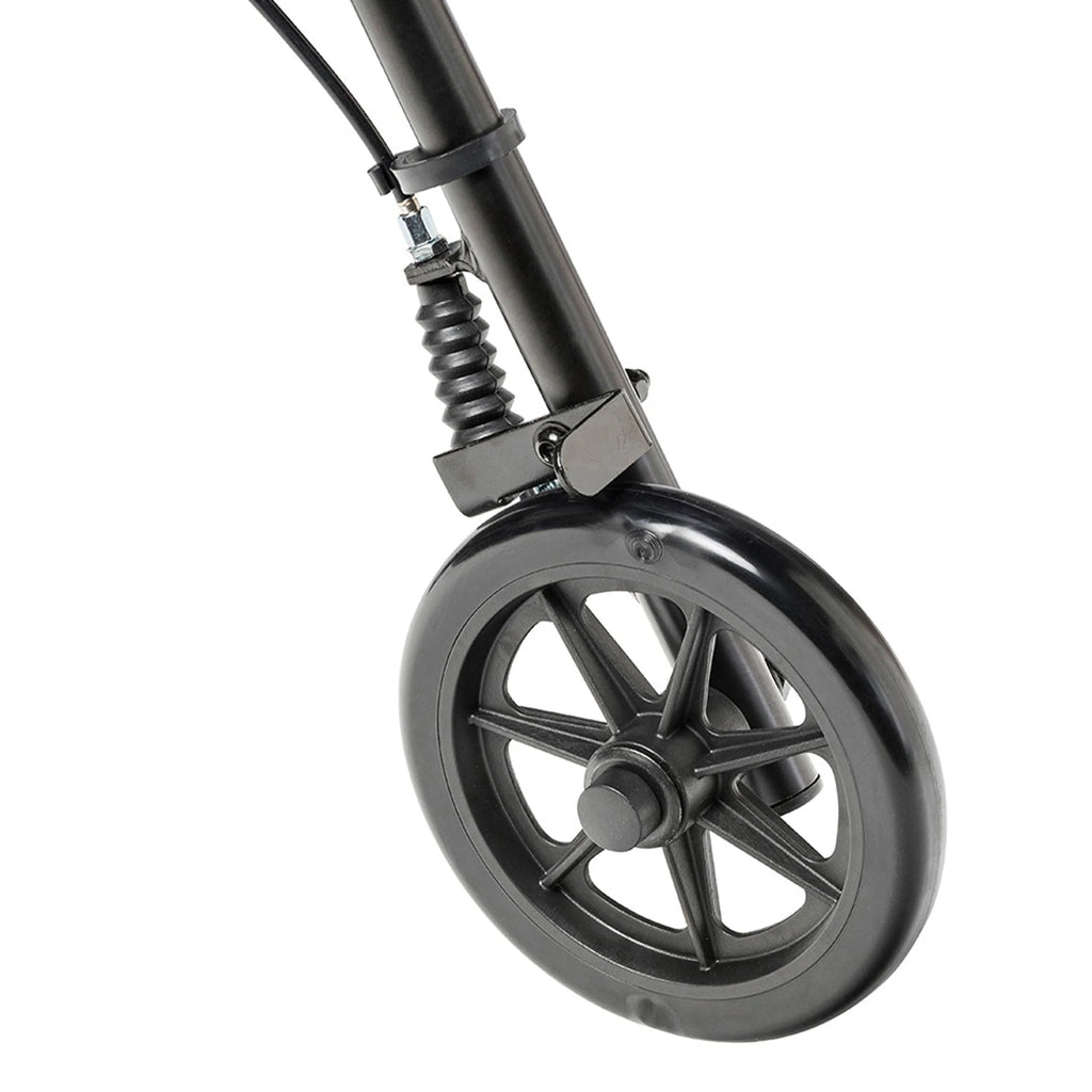 Drive Medical Adjustable Height Aluminum Frame Rollator with 6 Inch Casters, Red💝 Last Day For Clearance