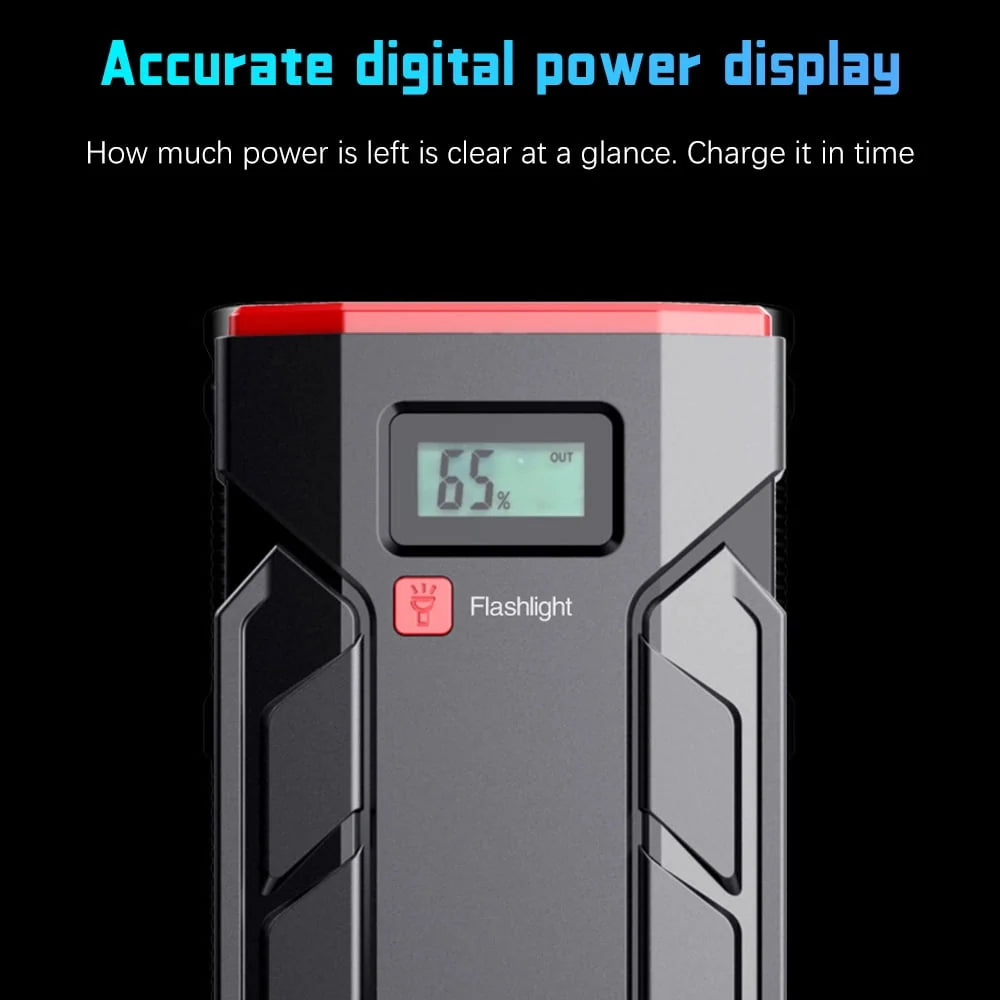 Car Jump Starter,Kepeak Battery Jump Starter Pack 600A Peak for Up to 4.0L Gas and 2.5L Diesel Engine12V Auto Battery Booster