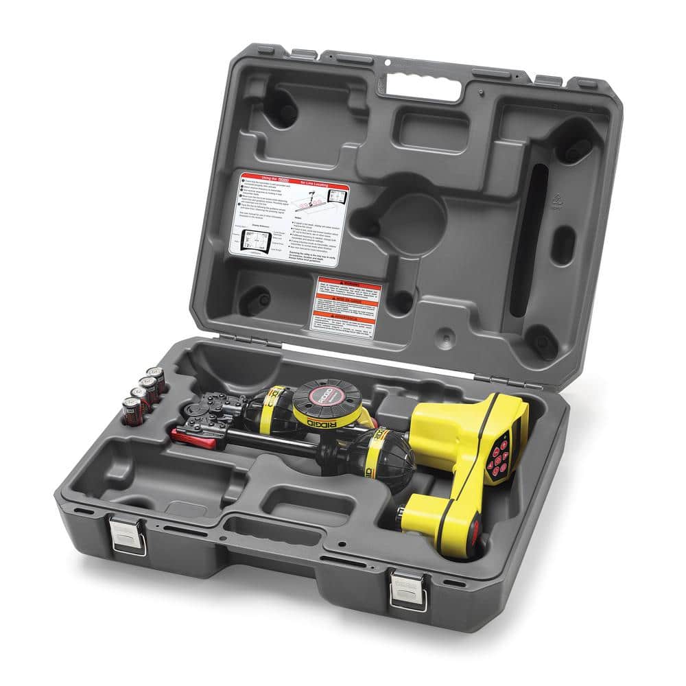 SeekTech SR-20 Utility Pipeline Locator/Receiver with Omni-Directional Antenna System and Compact Folding Mast Design 21893