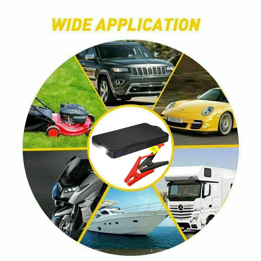 20000mAh Car Jump Starter Booster Jumper Box Power Bank Battery Charger Portable