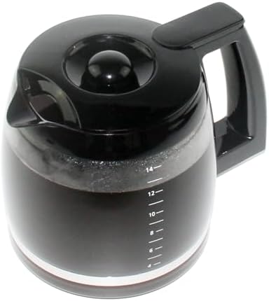 14-Cup Replacement Carafe Compatible with Cuisinart Coffee Maker Models DCC-3200, DCC-3200P1, DCC-2200, DCC-2600, DCC-2800 and CBC-7000PCFR Model# DCC-2200RC