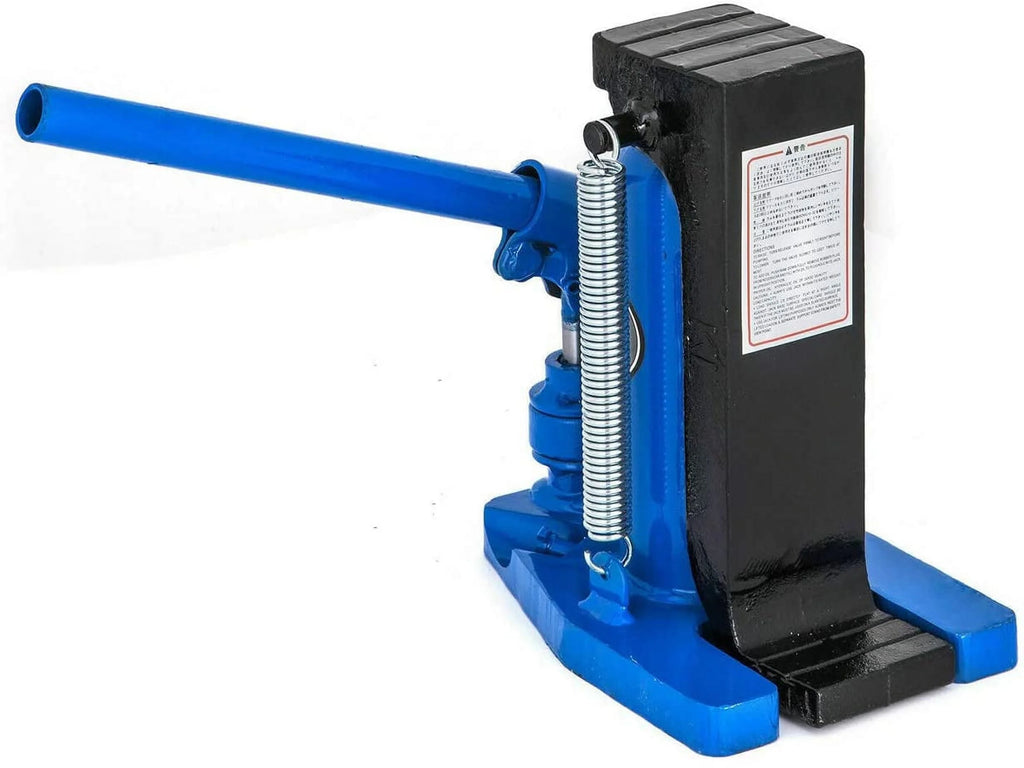 INTBUYING Hydraulic Machine Toe Jack Lift 2.5/5Ton Hydraulic Jack Ram Machine Stand Tool Oil Rigging