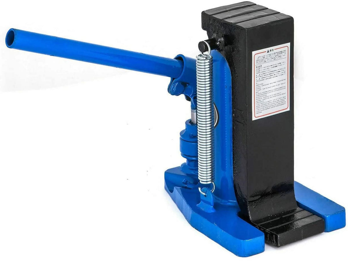INTBUYING Hydraulic Machine Toe Jack Lift 2.5/5Ton Hydraulic Jack Ram Machine Stand Tool Oil Rigging