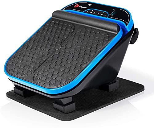 LifePro Foot Massager for Neuropathy - Relaxing Calf & Foot Therapy with Heat Option for Maximum Soothing Effect, Blood Revitalization (Black)