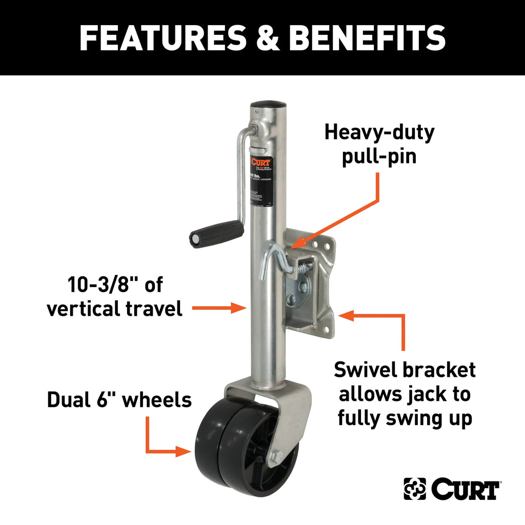 CURT Marine Jack - Packaged