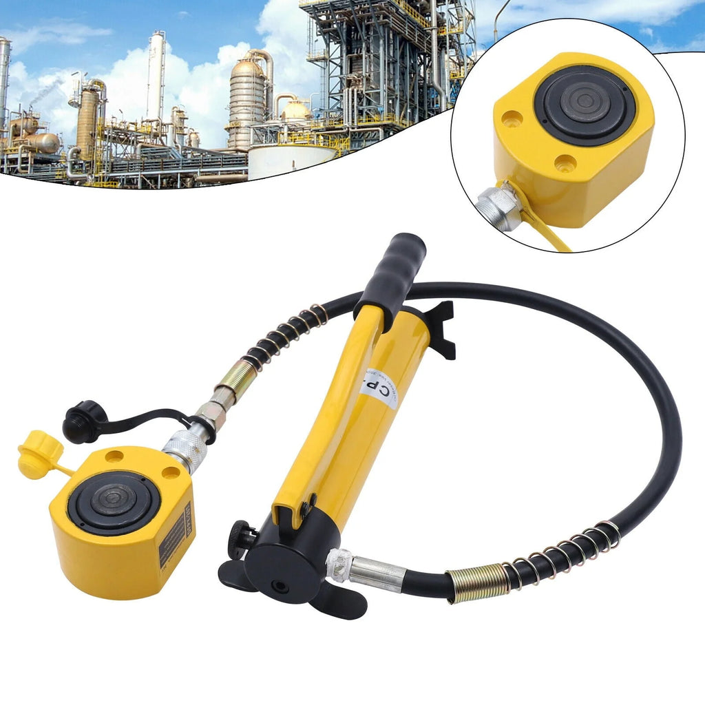 TFCFL 1.26 Hydraulic Jack 20T Hydraulic Jack Porta Power Kit with CP-180 Manual Hydraulic Hand Pump