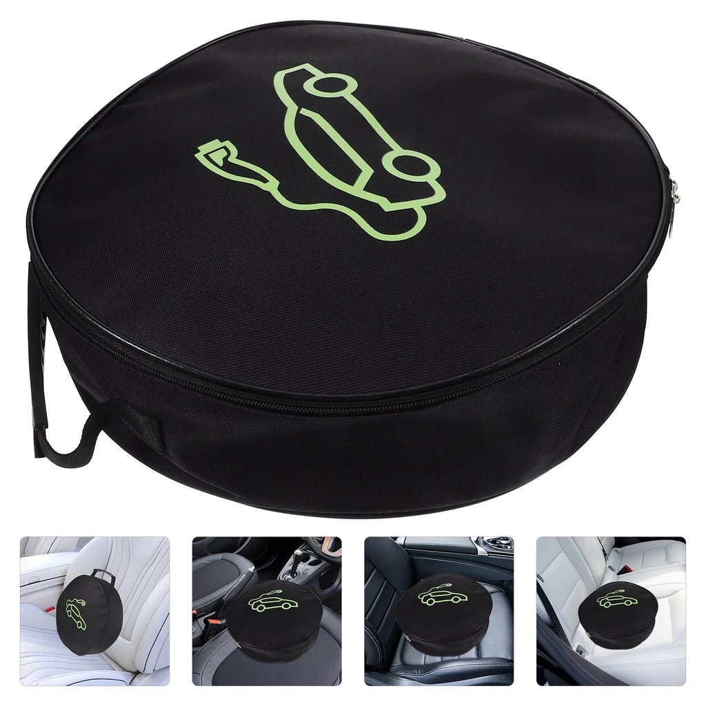 Gongxipen Round Cable Storage Bag EV Cable Bag Portable Cable Storage Bag Polyester Cable Pouch